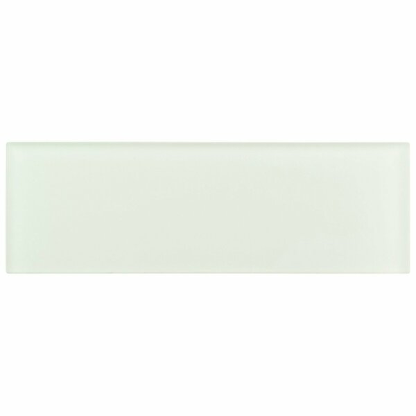 Andova Tiles Enchant - Elle 4 in. x 12 in. Glass Subway Wall & Floor Tile, 15PK Andova Tiles